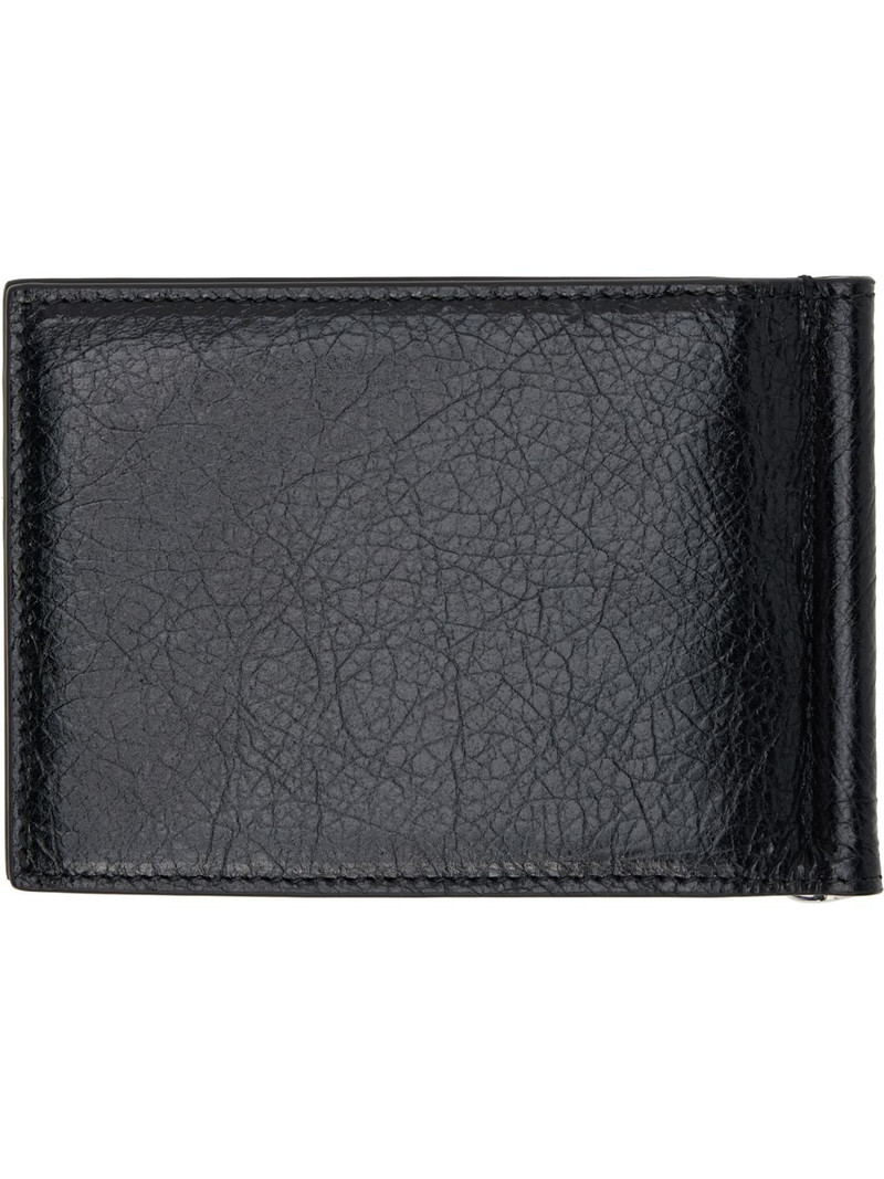 BALENCIAGA Black Monaco Billfold Wallet outlook