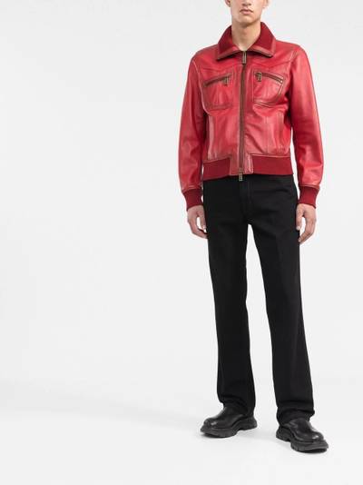 DSQUARED2 long sleeve bomber jacket outlook