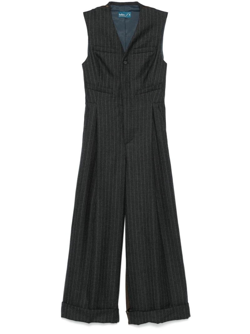 pinstripe jumpsuit 1