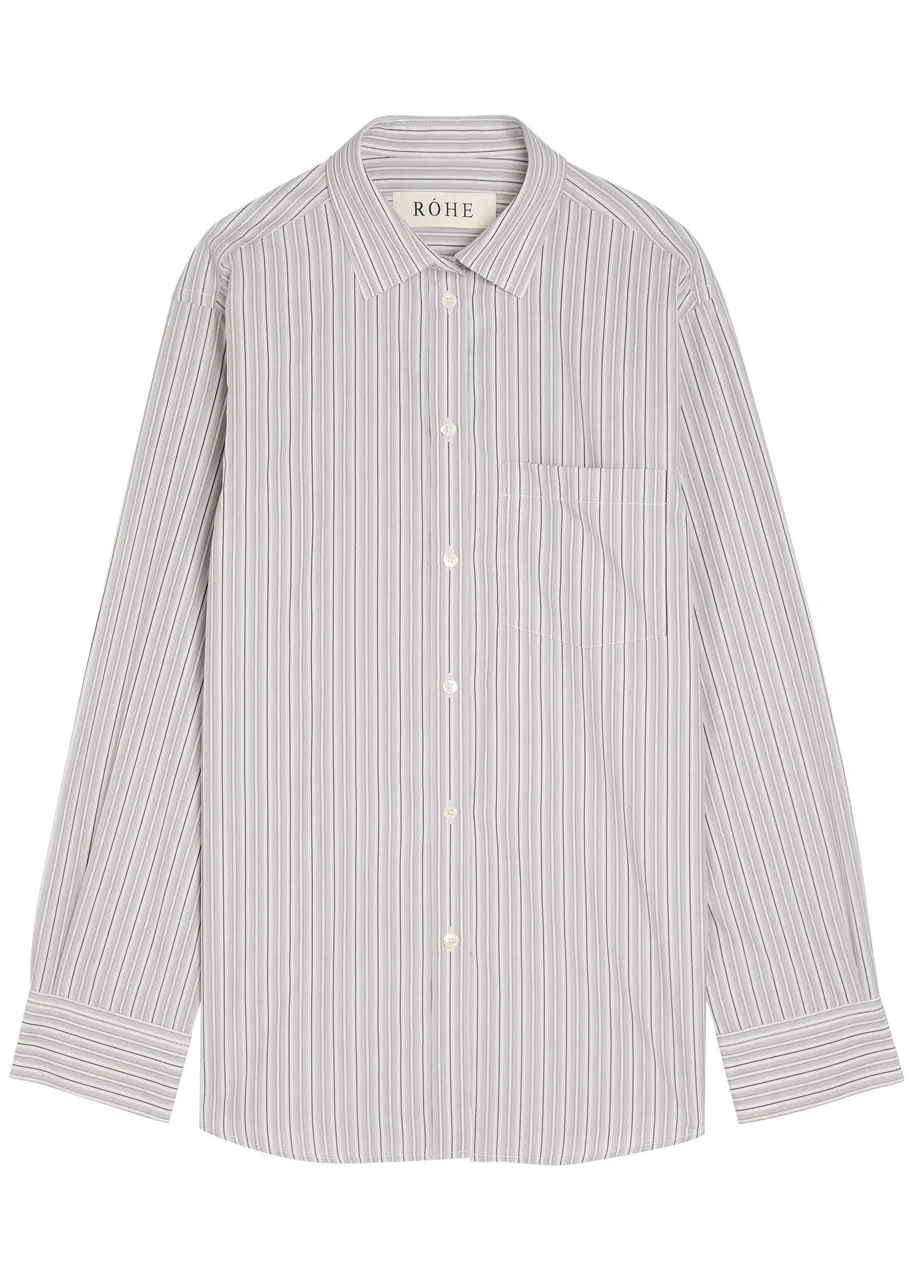 Rohe Striped Cotton Shirt - 1