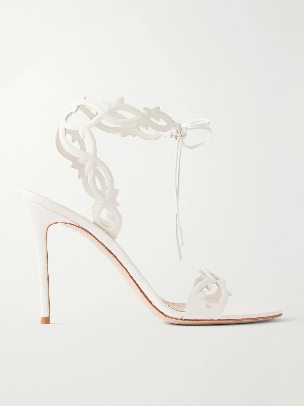 95 Laser-cut Leather Sandals - 1