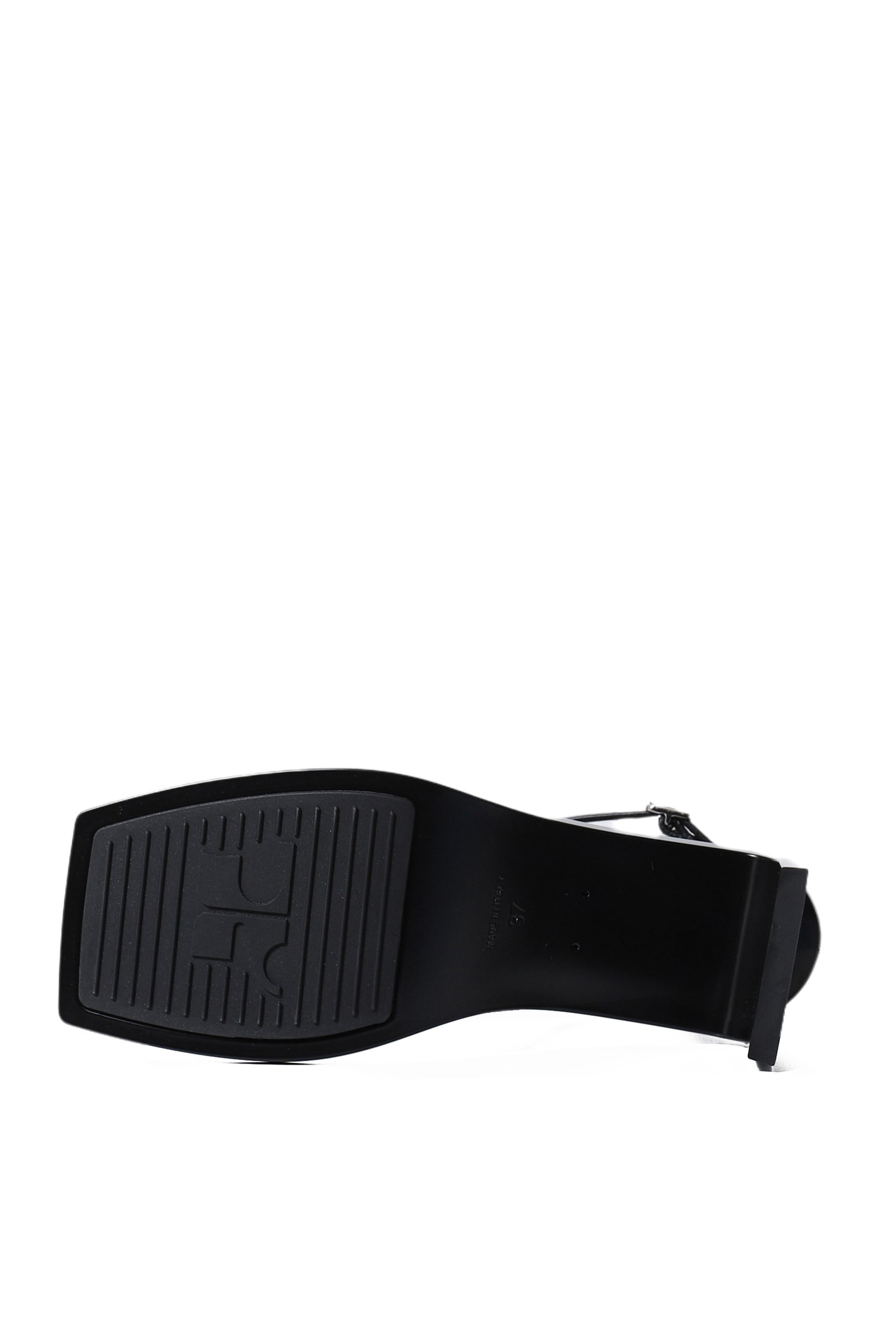 STREAM LEATHER SANDALS / BLK - 5