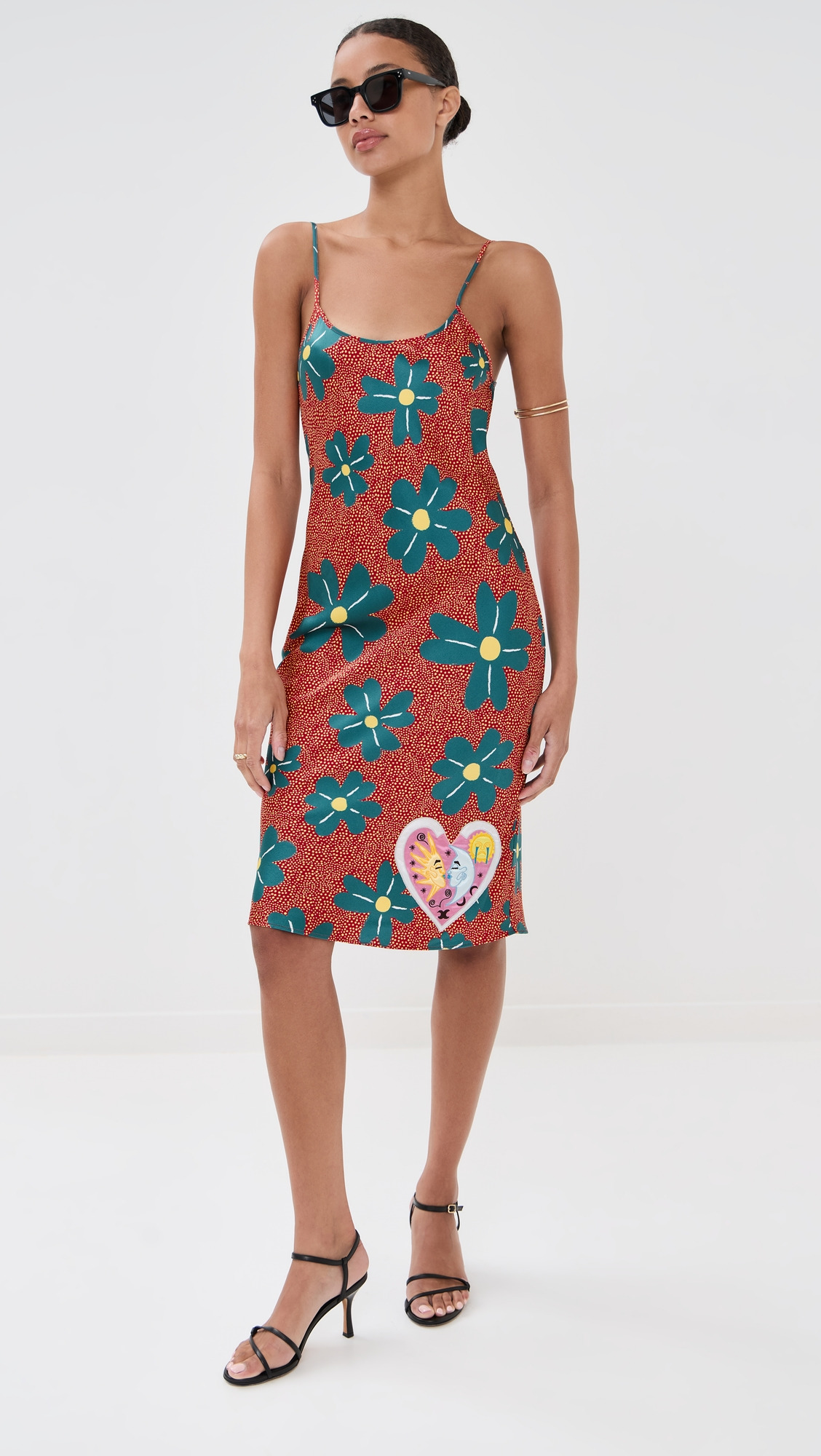 Print Silk Mini Dress - 4
