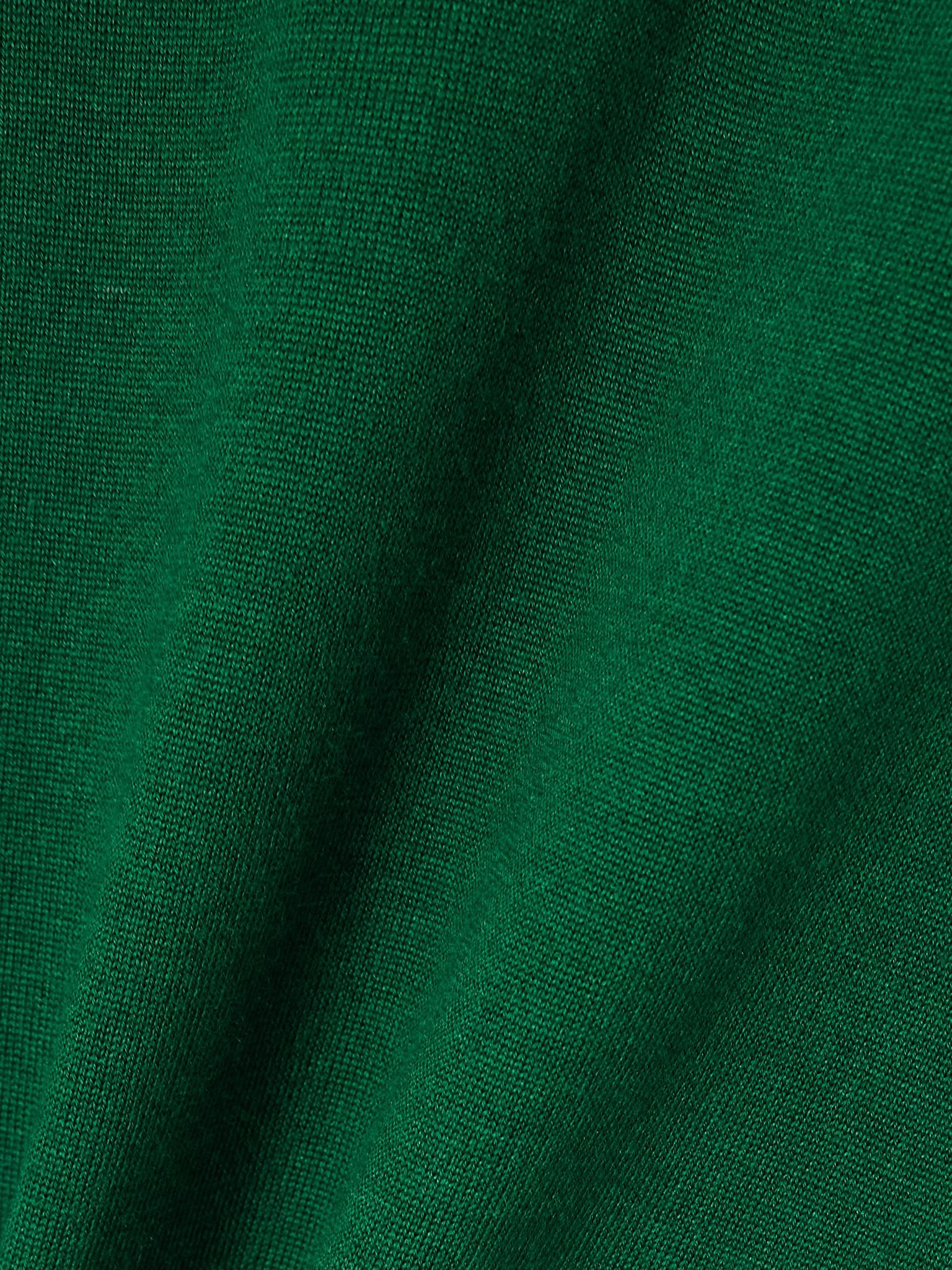 Sottile wool, silk and cashmere-blend polo shirt Sage green - 4