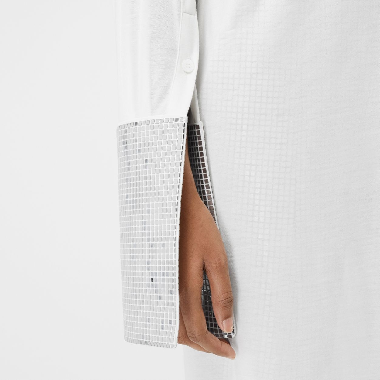 ワンピース Burberry Embroidered Jersey Shirt Dress burberry-girls-archive-beige-