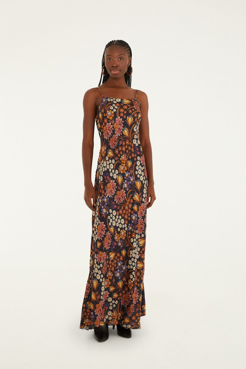 Black Lili Slip Maxi Dress 1