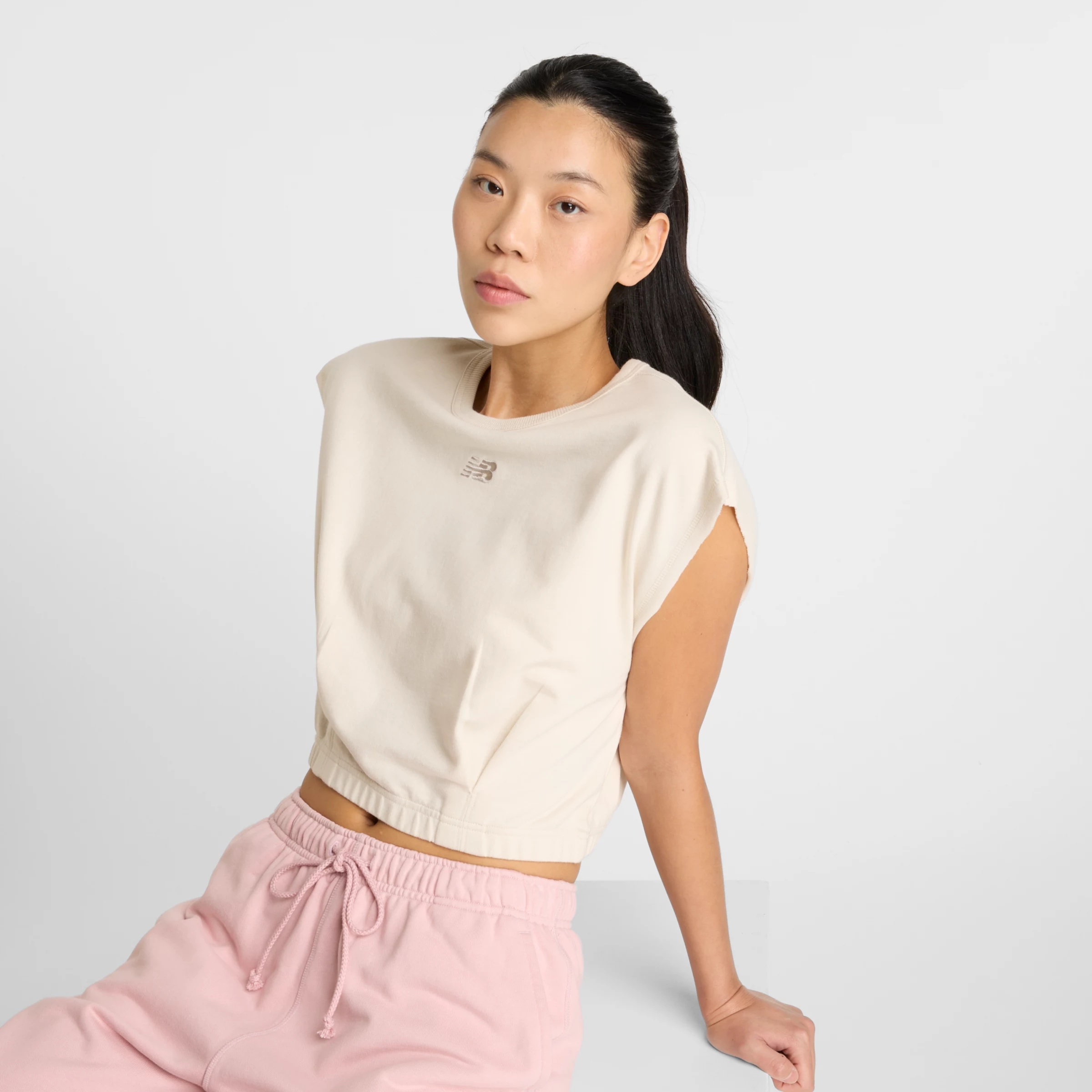 Heritage French Terry Crop T-Shirt - 1