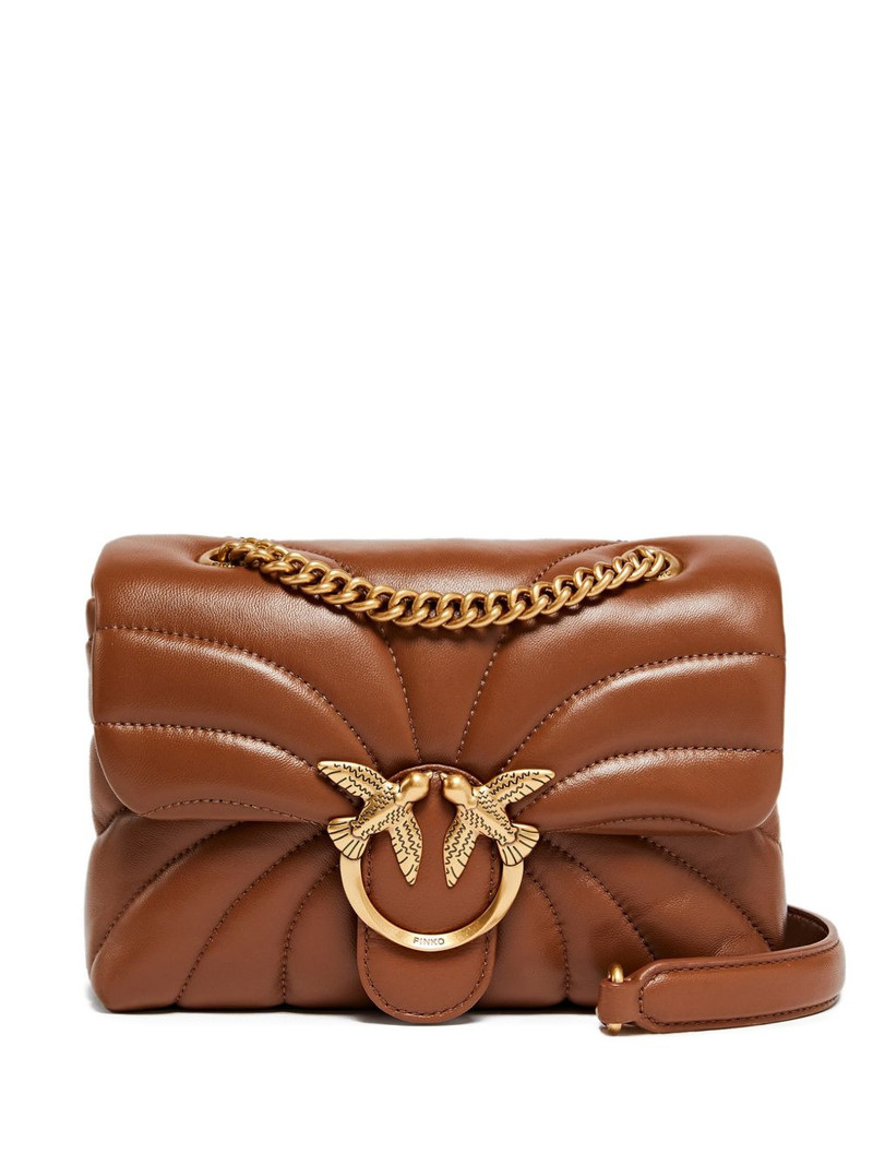 mini Love quilted bird cross body bag 1