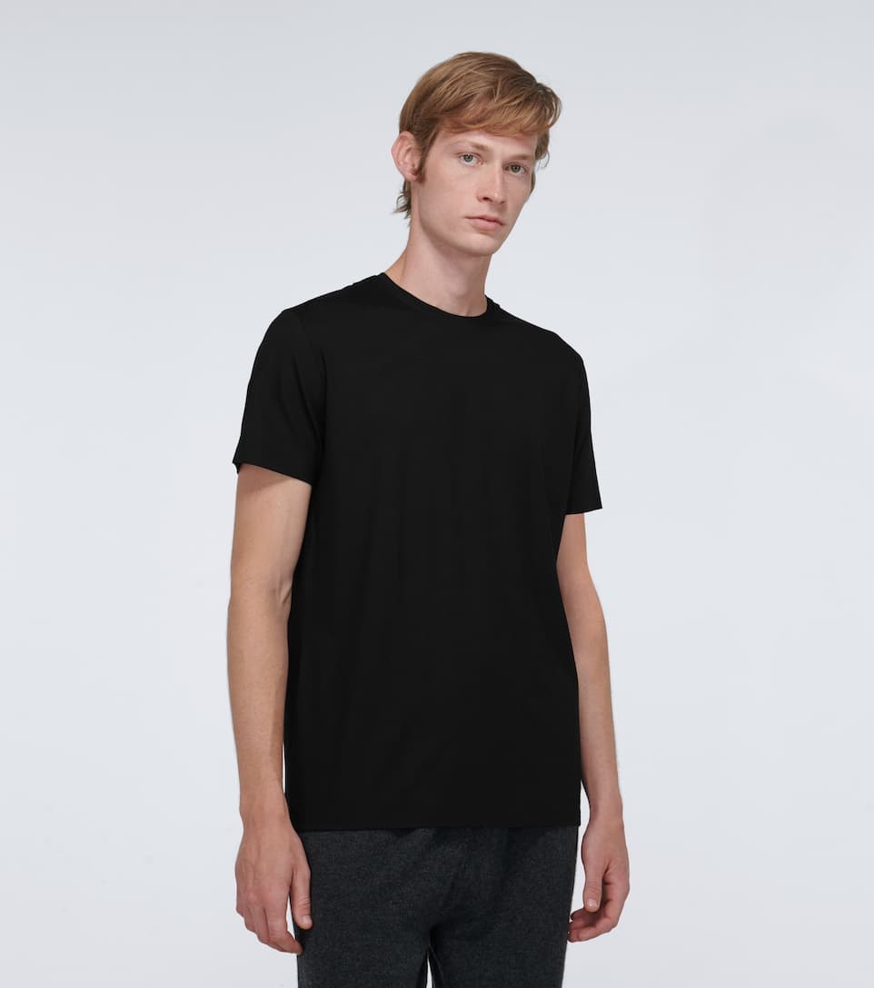 Short-sleeved jersey T-shirt - 3