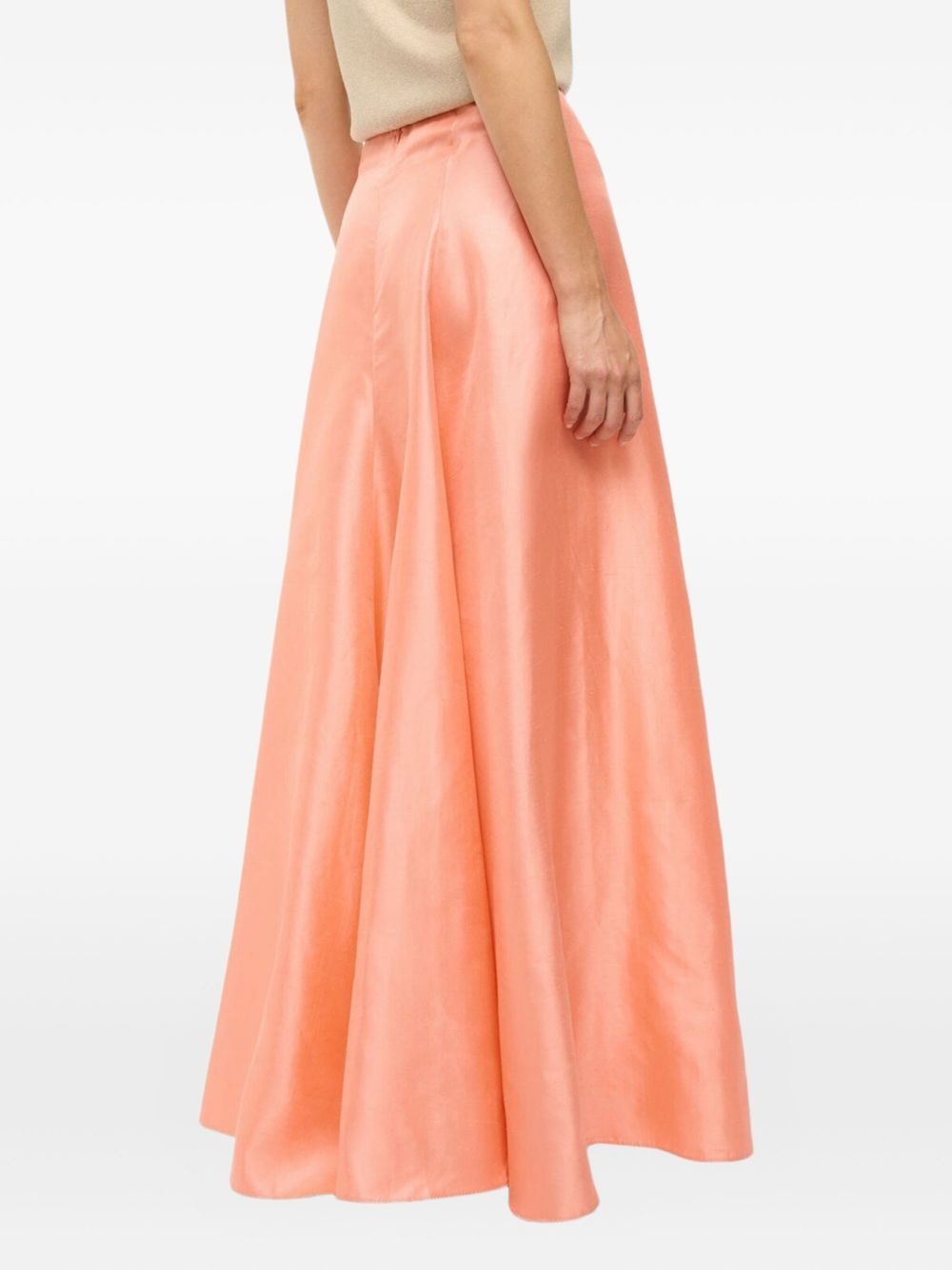 Vinxenzo silk maxi skirt - 5