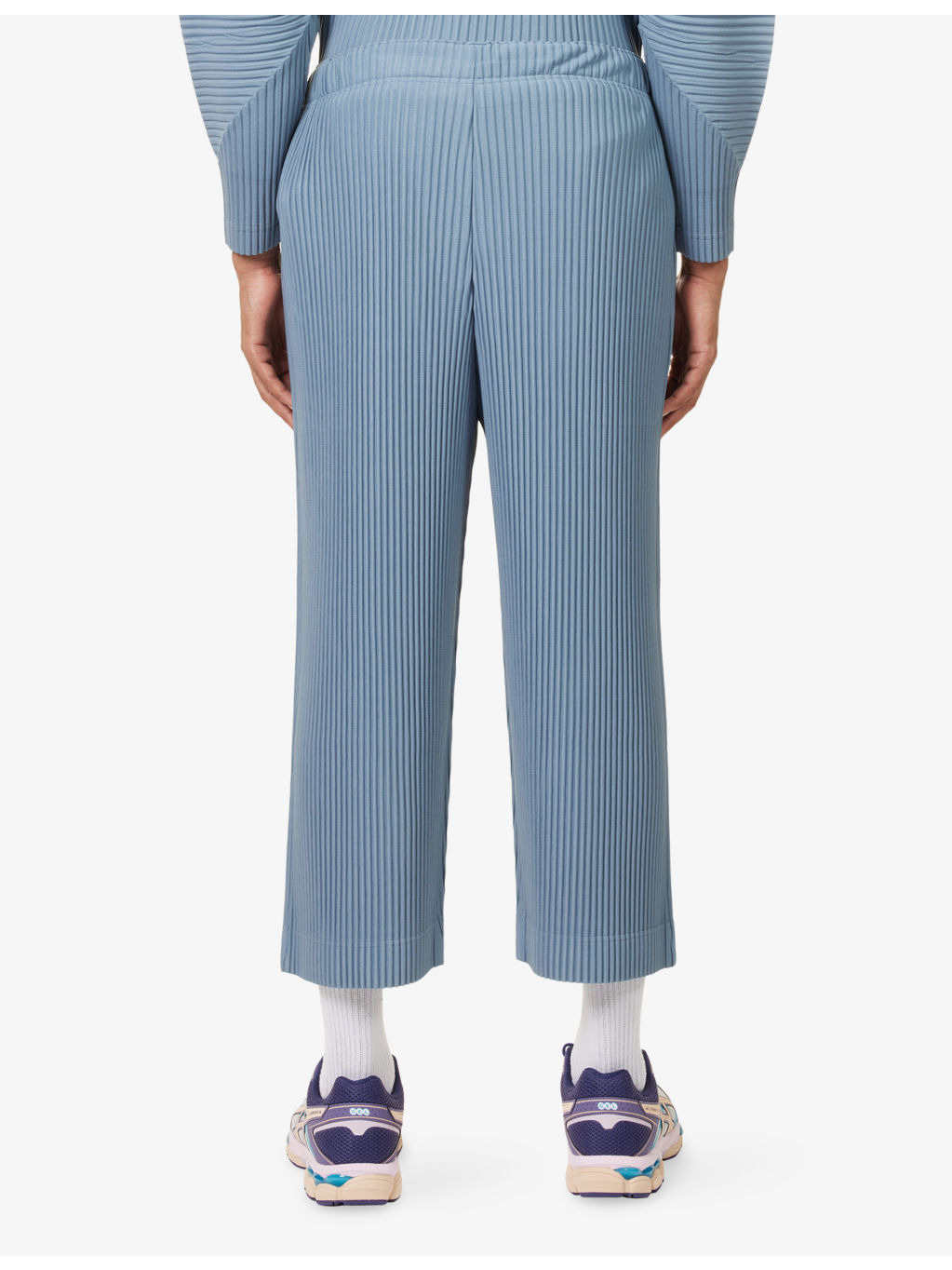 Monthly Colors: August Drawstring Knitted Trousers - 4