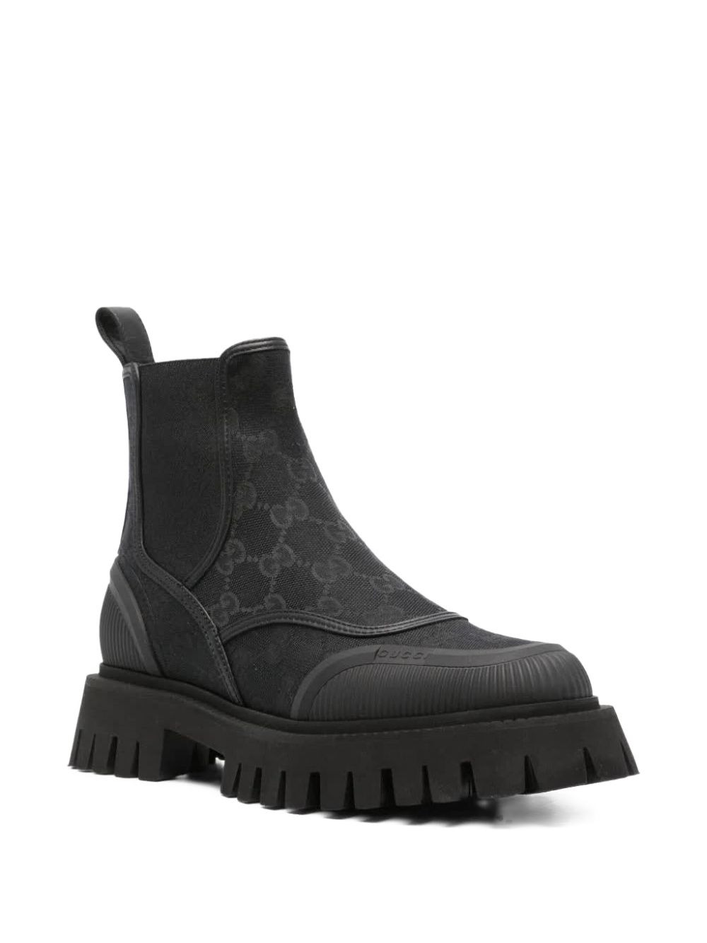 GG canvas ankle boots - 2