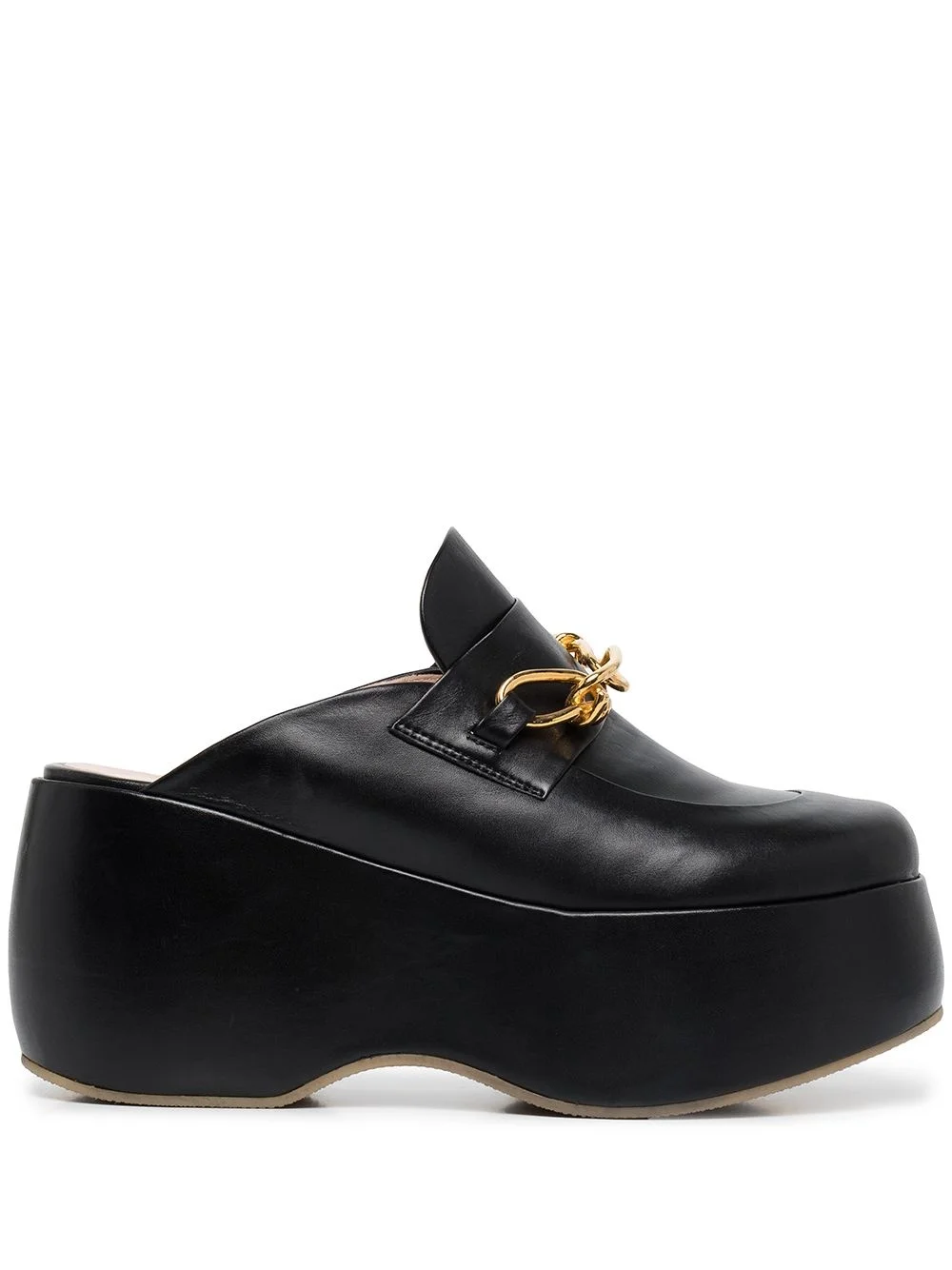 platform clog loafers - 1