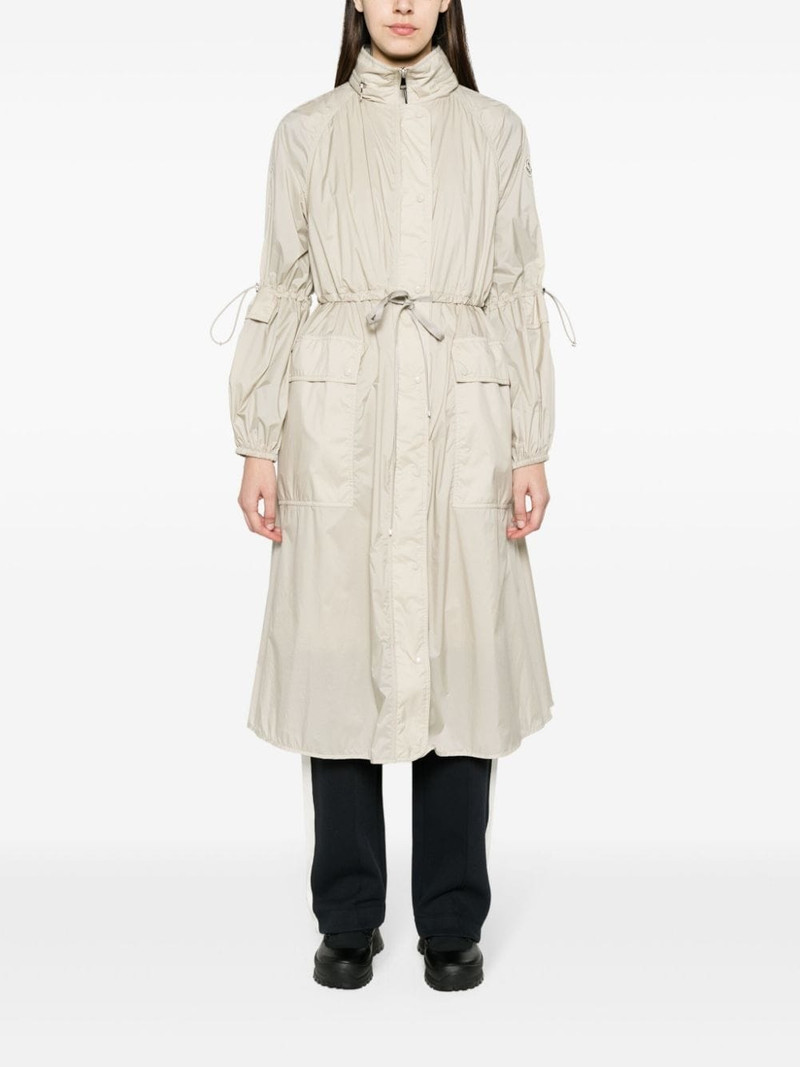 Moncler Lins parka maxi coat outlook
