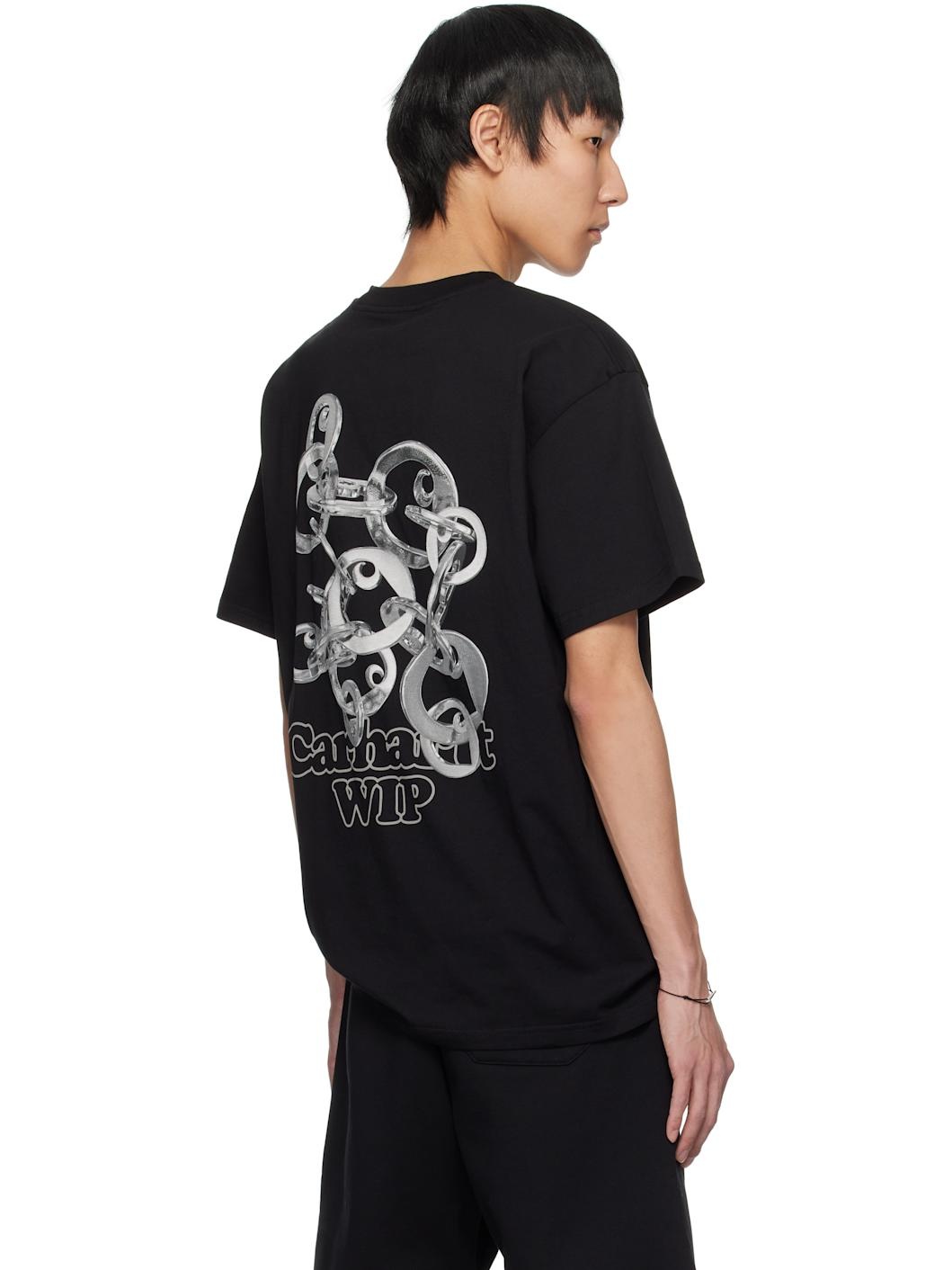 Black Linked Charms T-shirt - 3