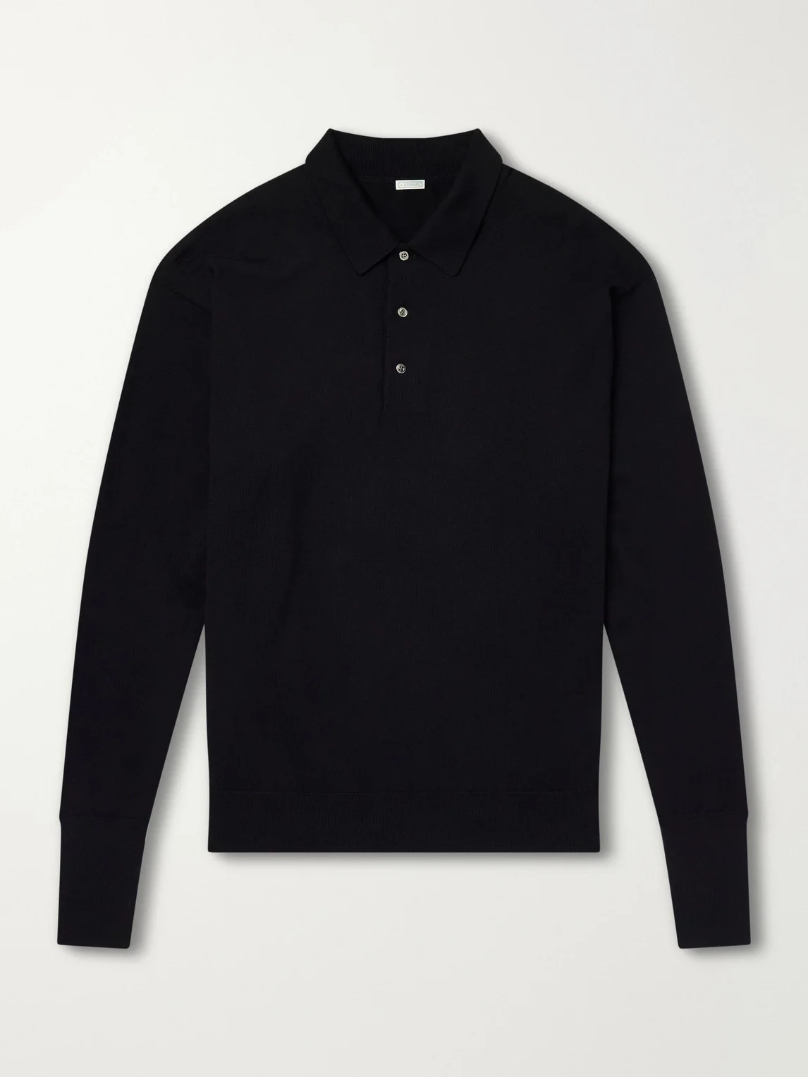 Wool Polo Shirt - 1