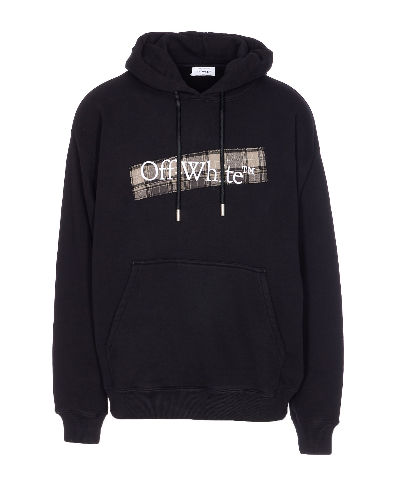 Flannel Diag Skate Hoodie - 1