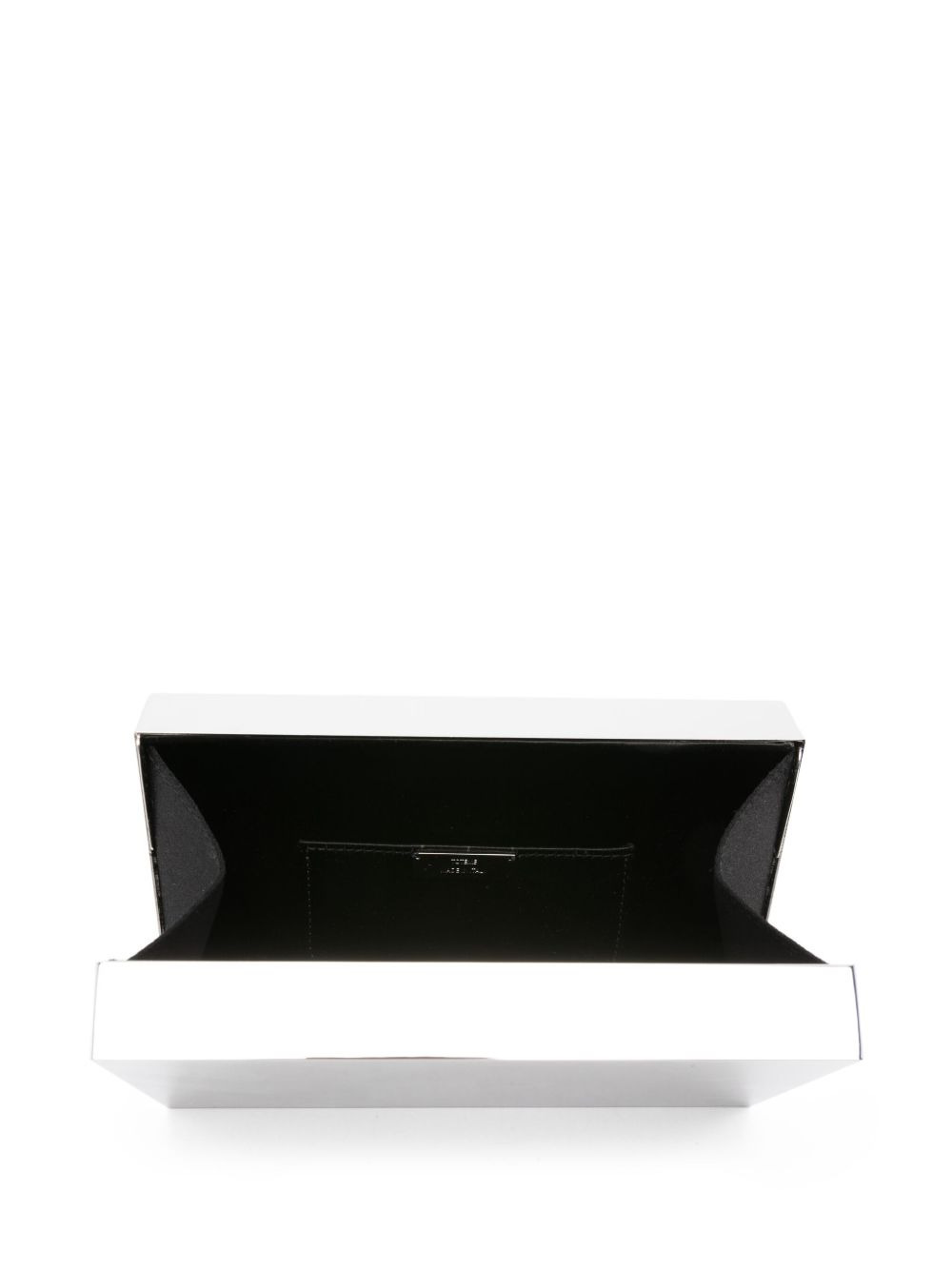 rectangular metal clutch - 4