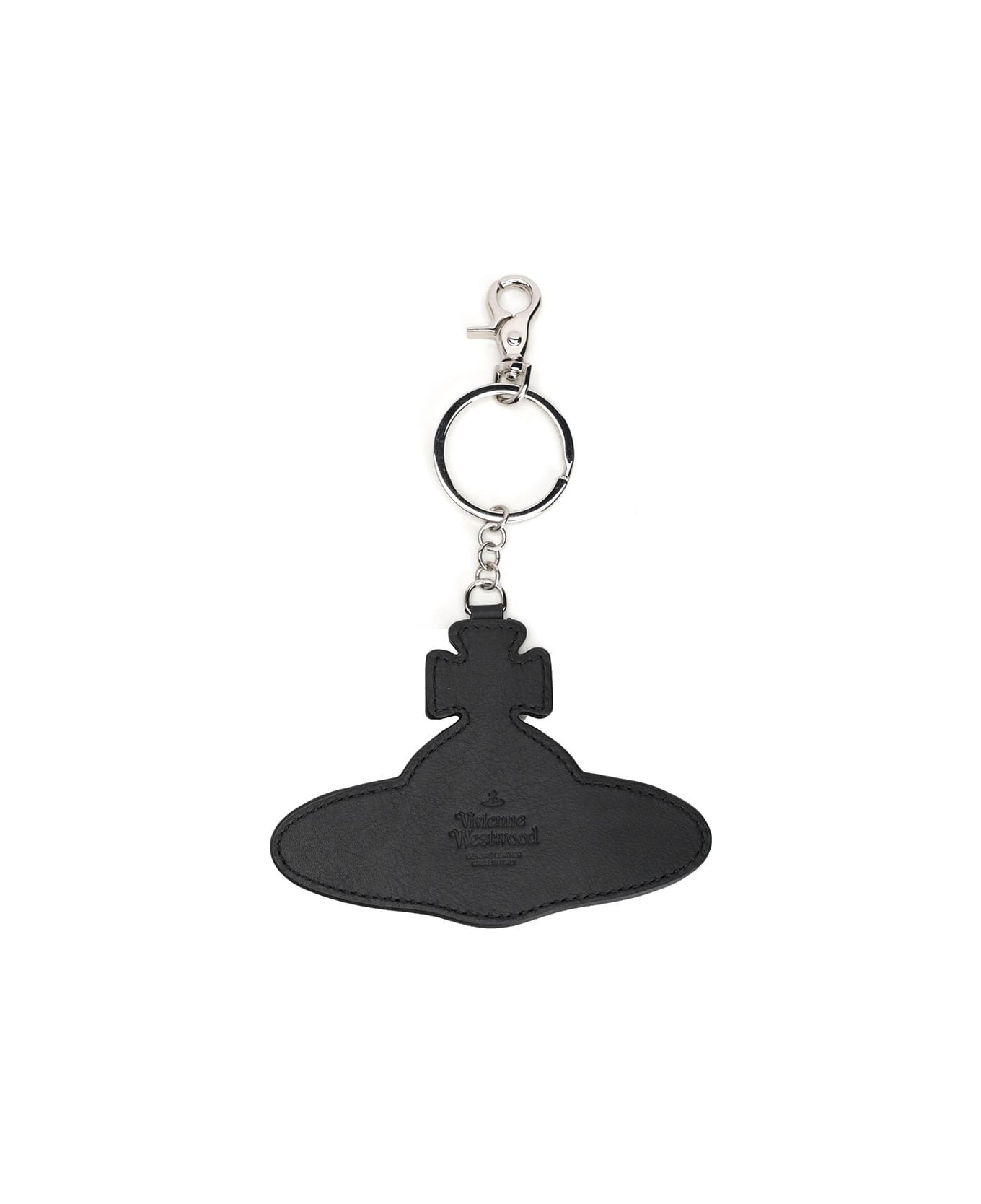 Leather 'orb' Keyring - 3