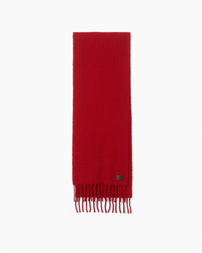 Mila Textured Italian Cashmere Scarf - 1