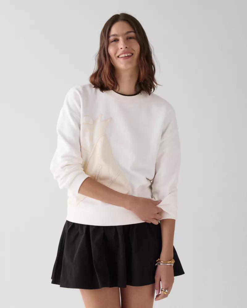 kate spade Horse Sweatshirt outlook