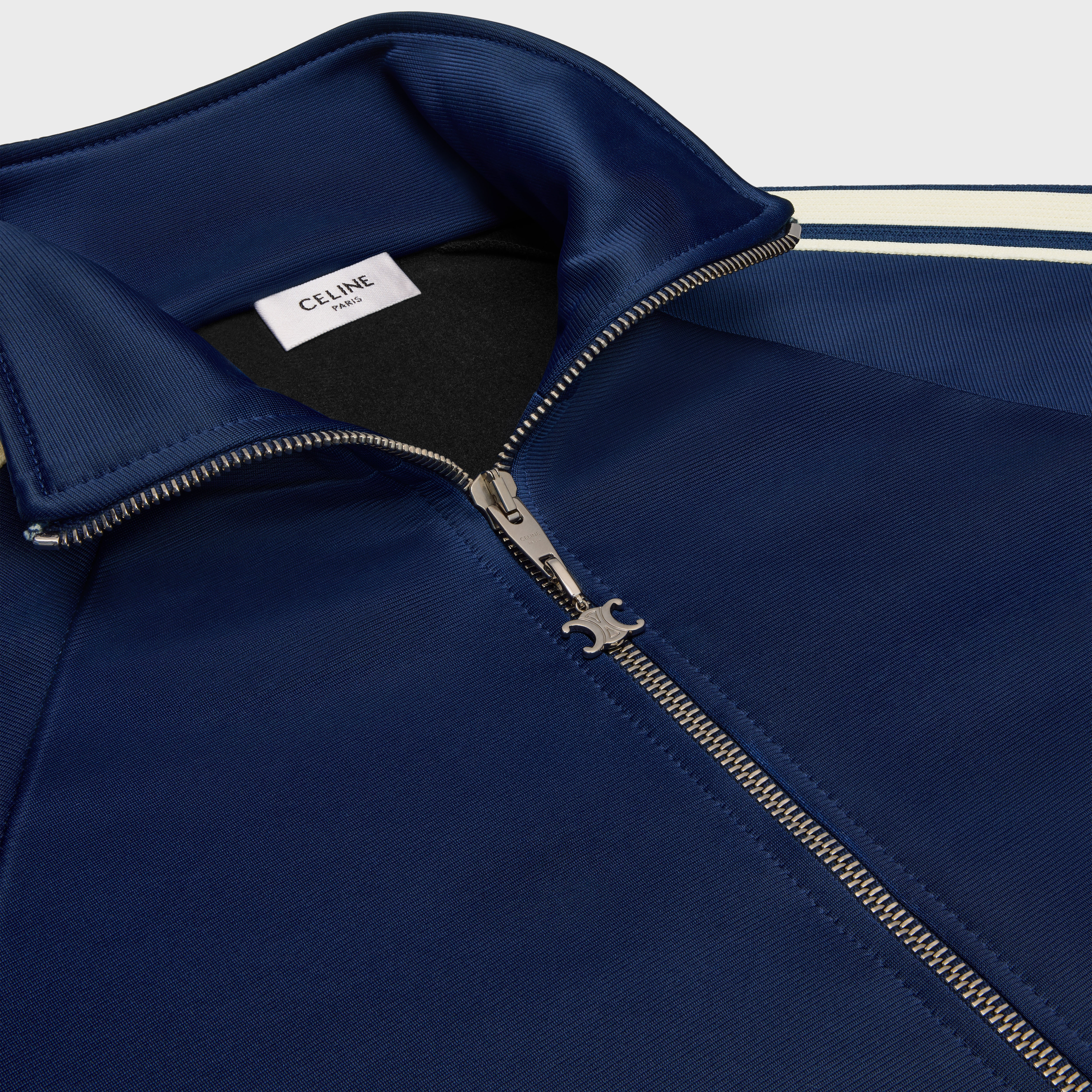 tracksuit jacket in vintage double jersey - 3