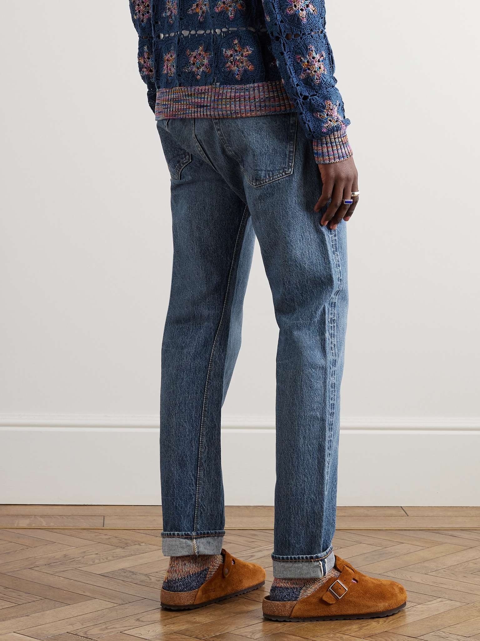 107 Slim-Fit Selvedge Denim Jeans - 4