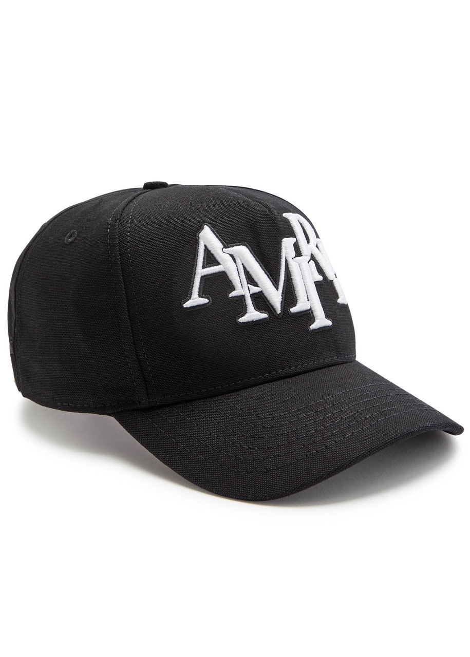 Amiri Logo-embroidered Canvas cap - 1