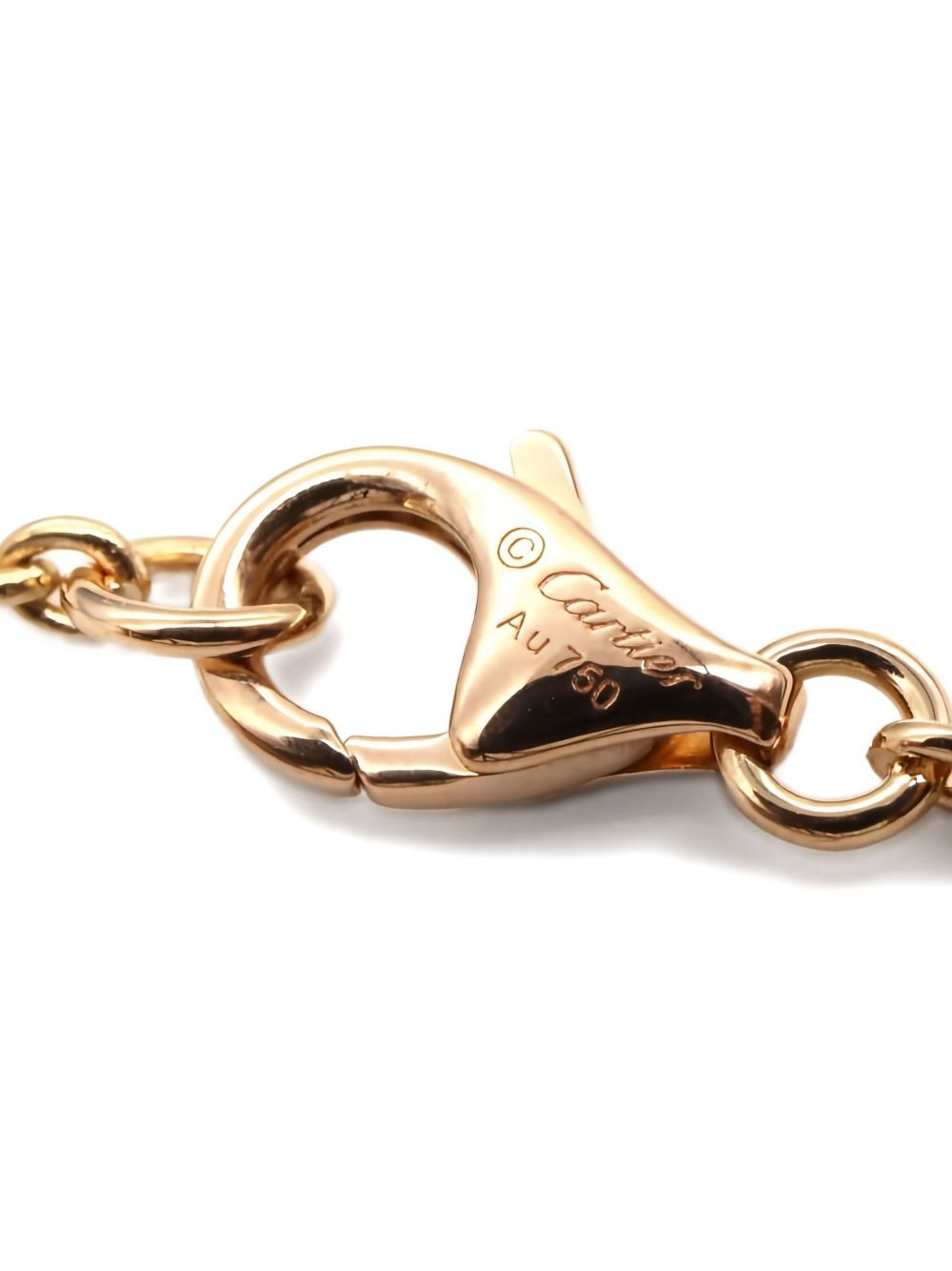 18K rose gold Baby Love necklace - 3
