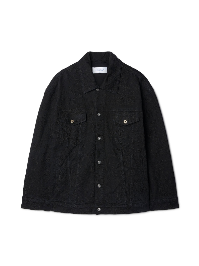 Tattoo All Over Denim Jacket - 1