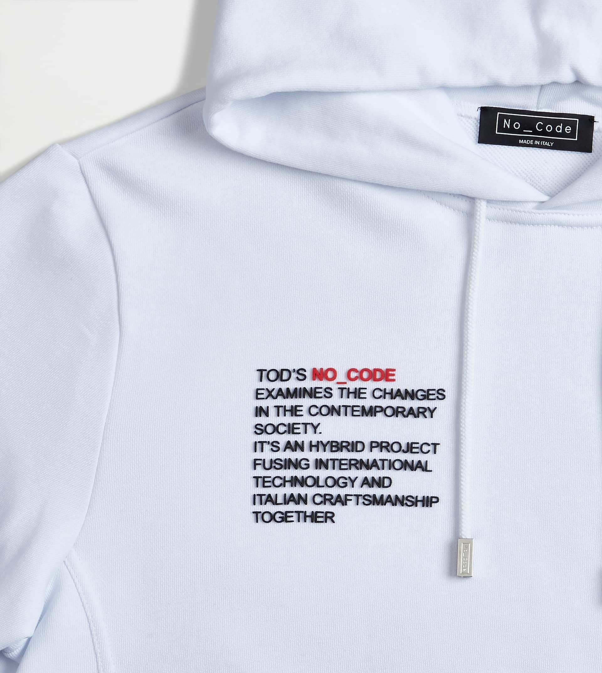 HOODIE NO_CODE - WHITE - 6