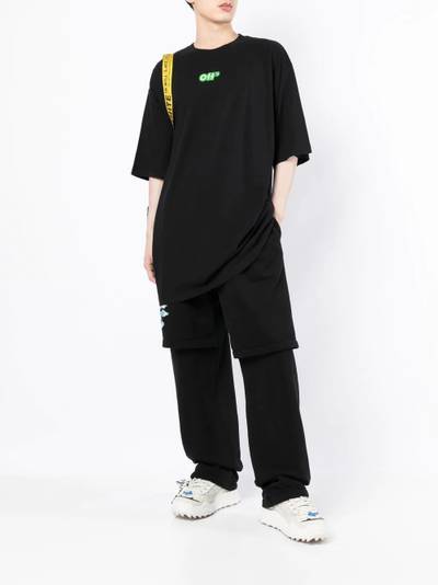 Off-White logo-print track pants outlook