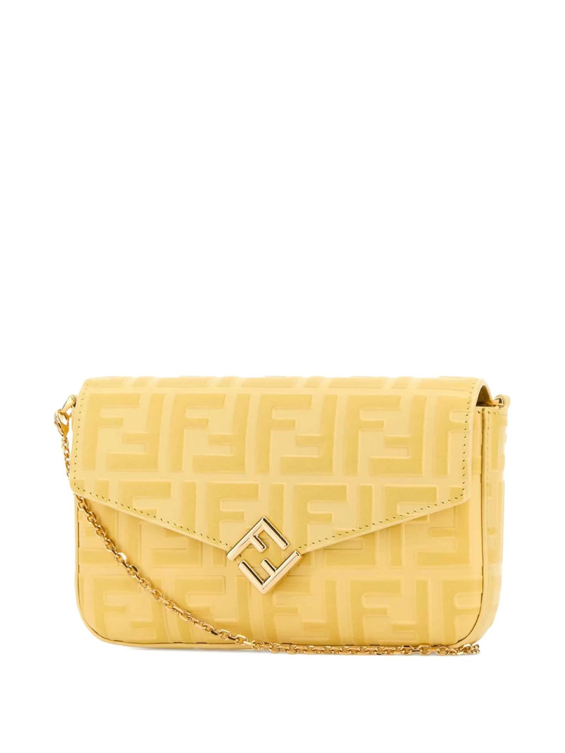 FENDI Fendi FF Diamonds Logo-embellished Wallet outlook