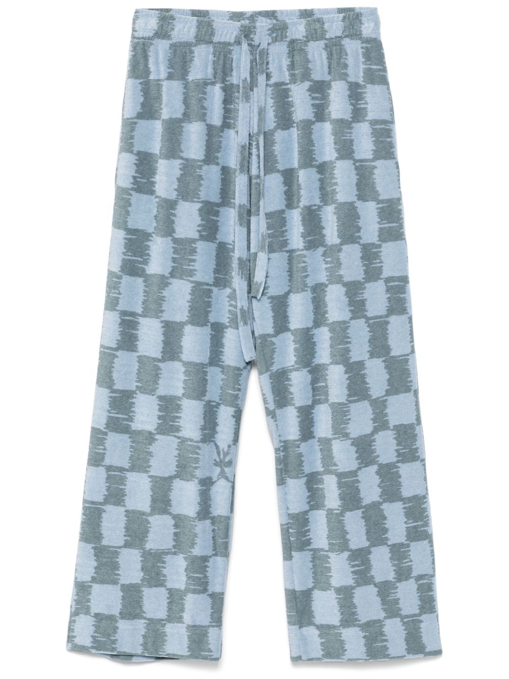 checkerboard trousers - 1