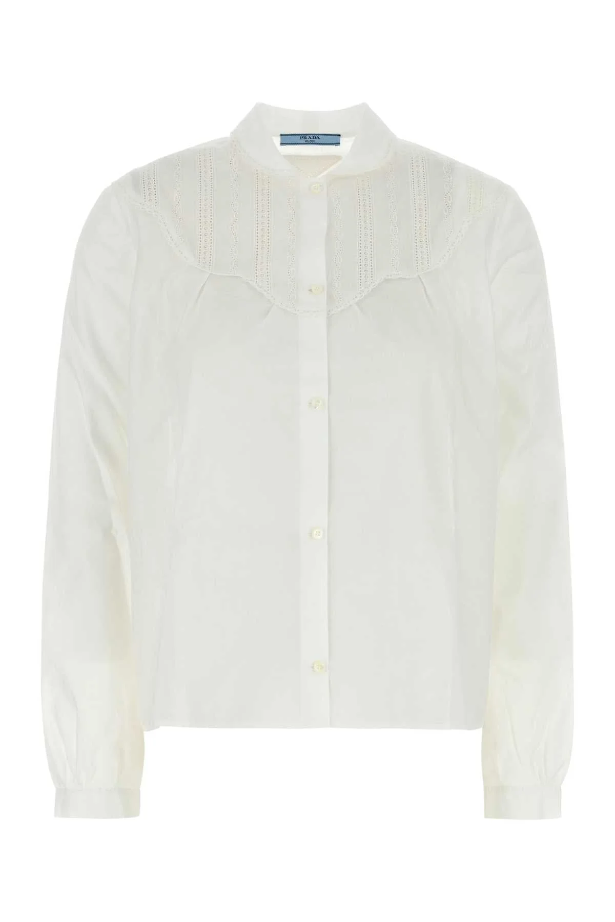 Prada Women White Cotton Shirt - 1