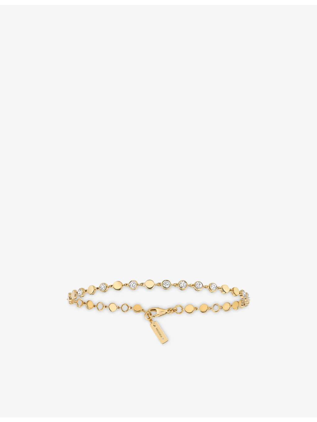 D-Vibes Gold and Diamond Small Bracelet - 1
