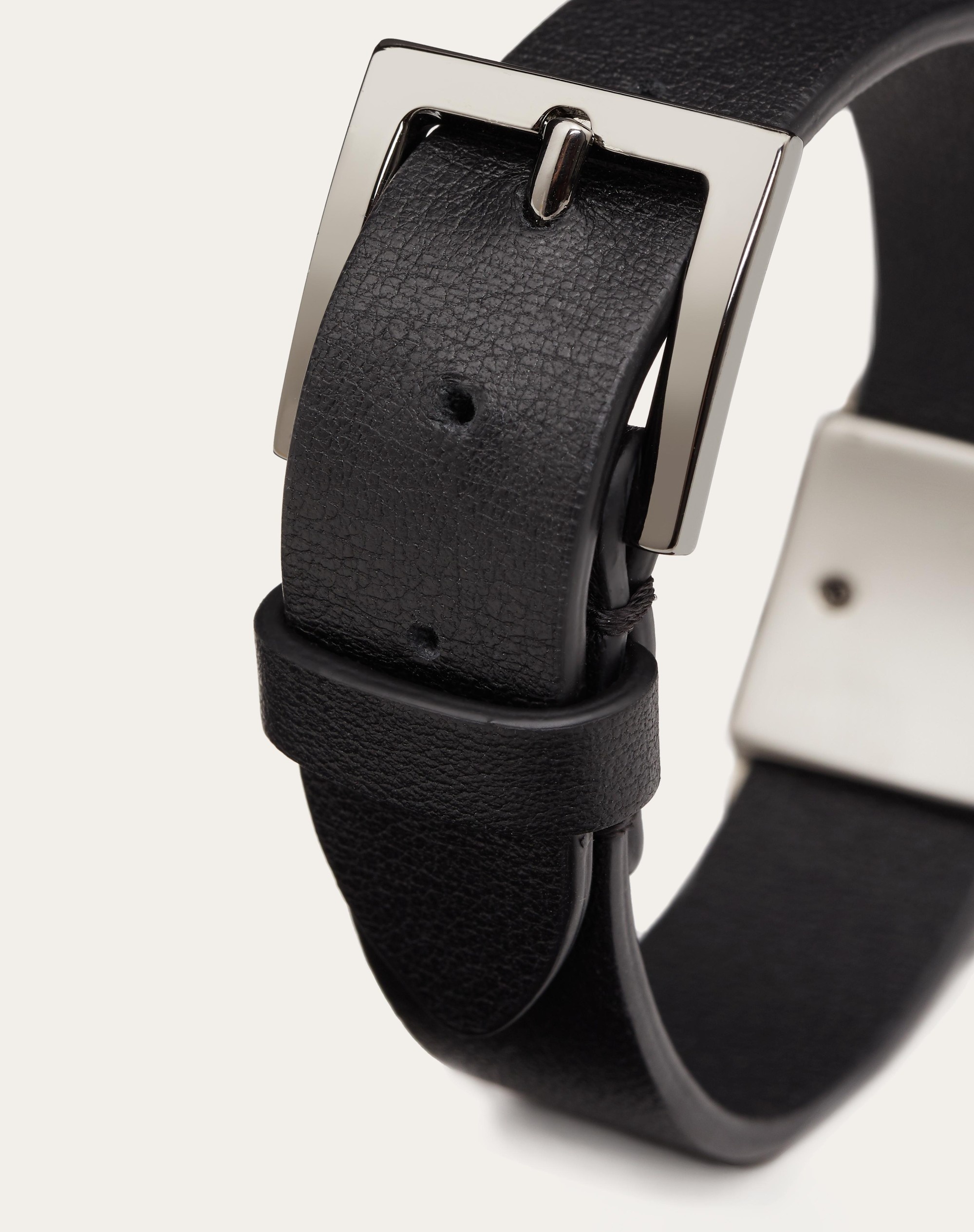VLOGO SIGNATURE LEATHER BRACELET - 4