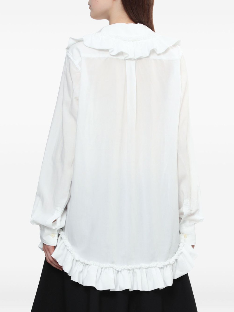 ruffled collar shirt 4