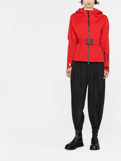 Moncler Grenoble belted hooded jacket outlook