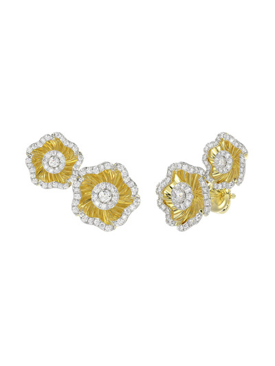 Marchesa HALO FLOWER YELLOW GOLD EARRINGS outlook