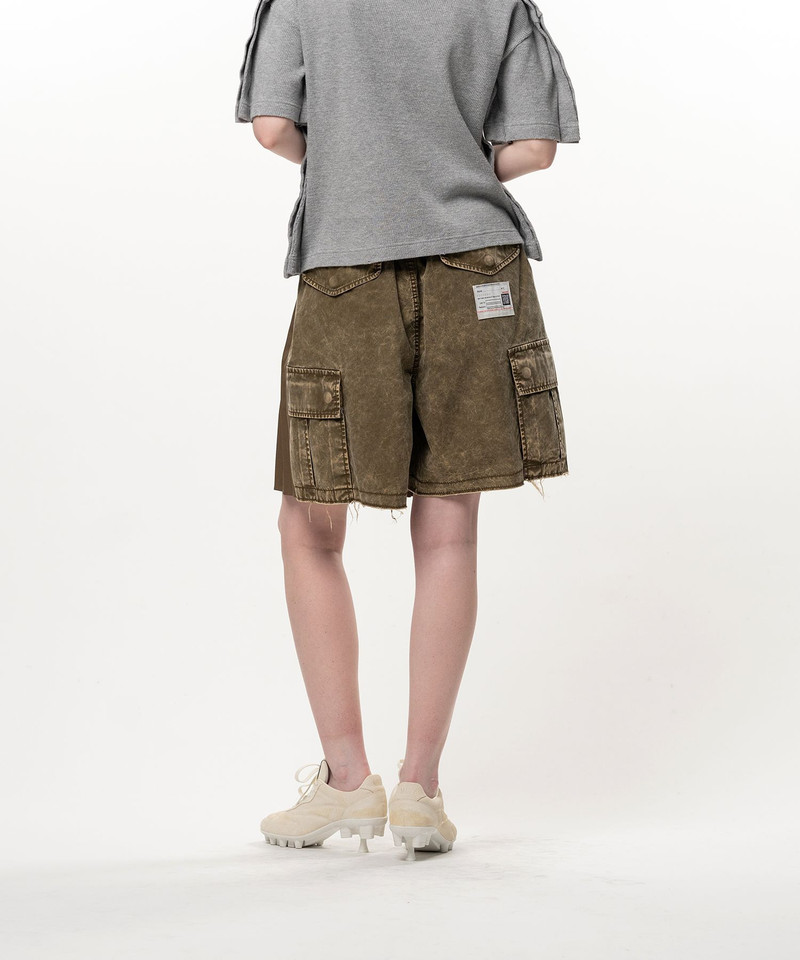 Combined Skirt Cargo Shorts 12