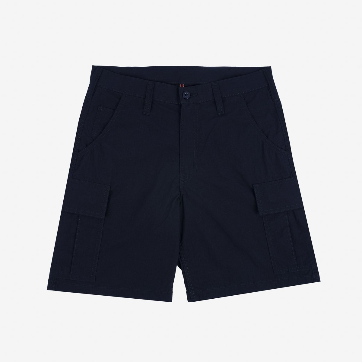 IH-736-BLK Ripstop Cargo Shorts - Black - 1