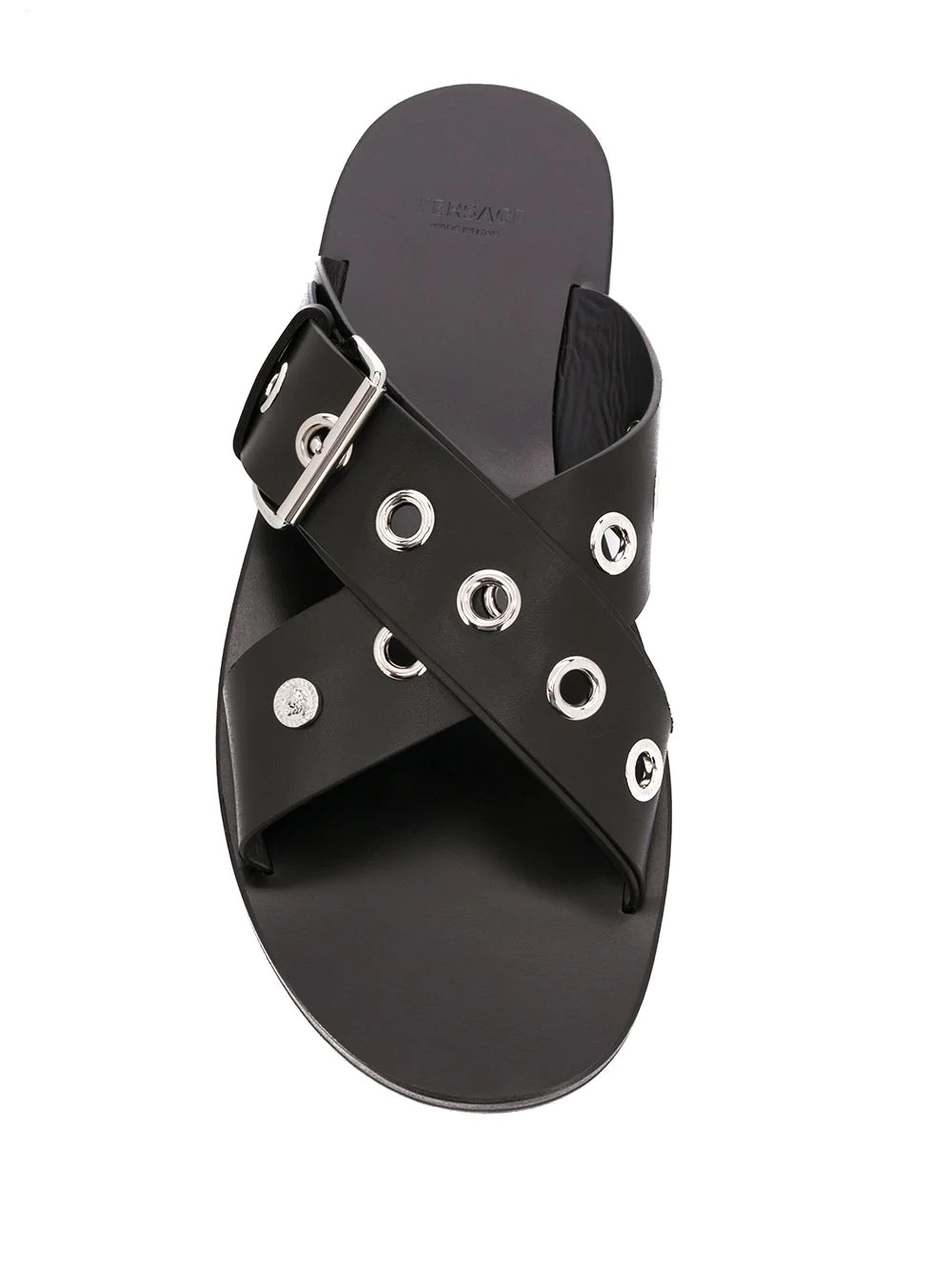 eyelet strap sandals - 4