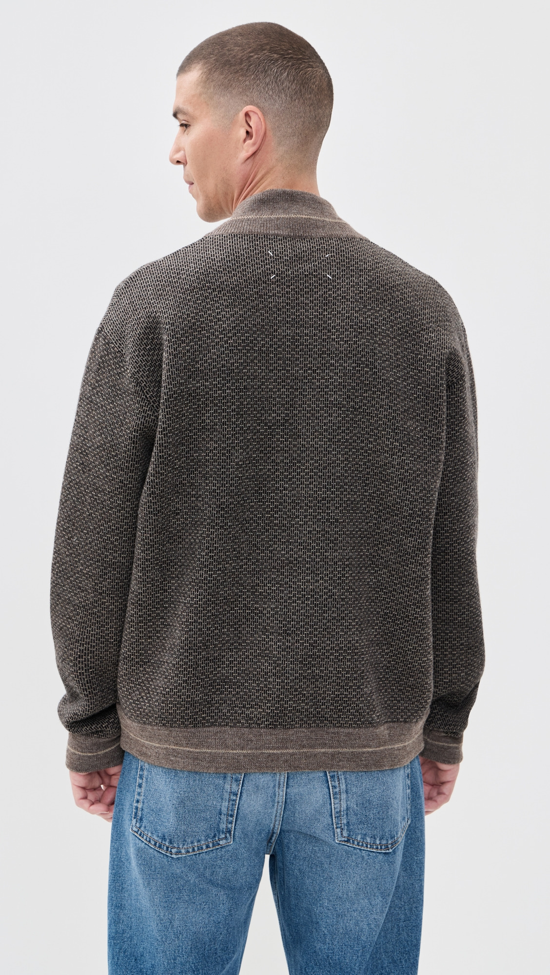 Knit Zip Cardigan - 2