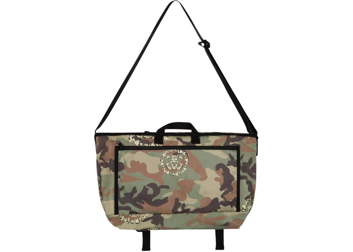 Denim Tears x Stussy Tears Messenger Bag Camo - 2