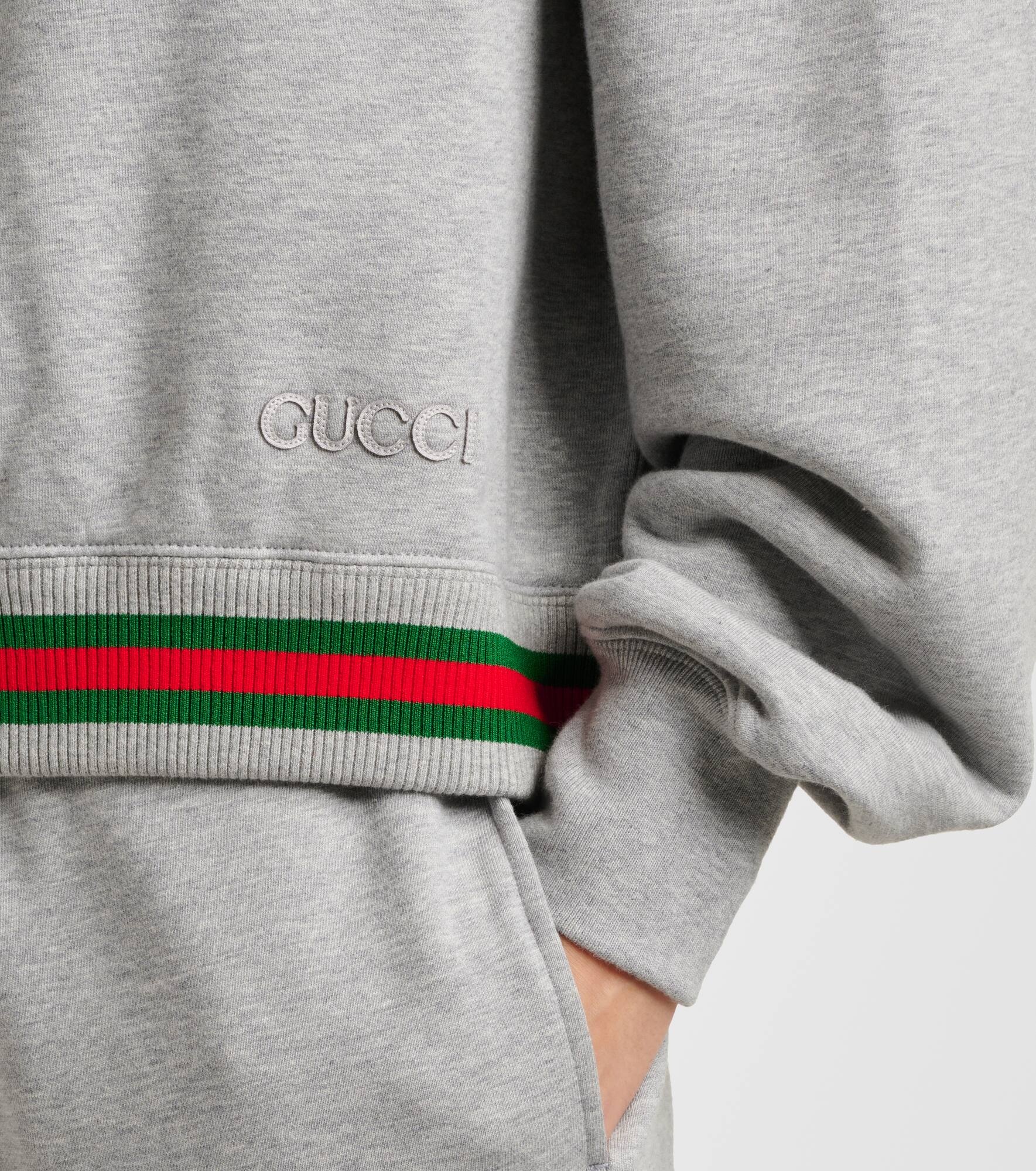Web cotton jersey sweatshirt - 5