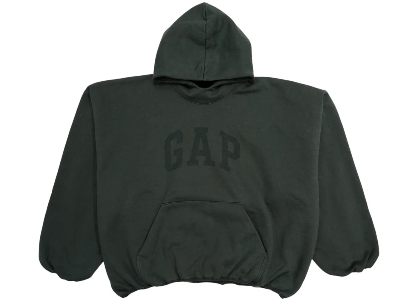 Yeezy Gap Engineered by Balenciaga Dove Hoodie Dark Green - 1
