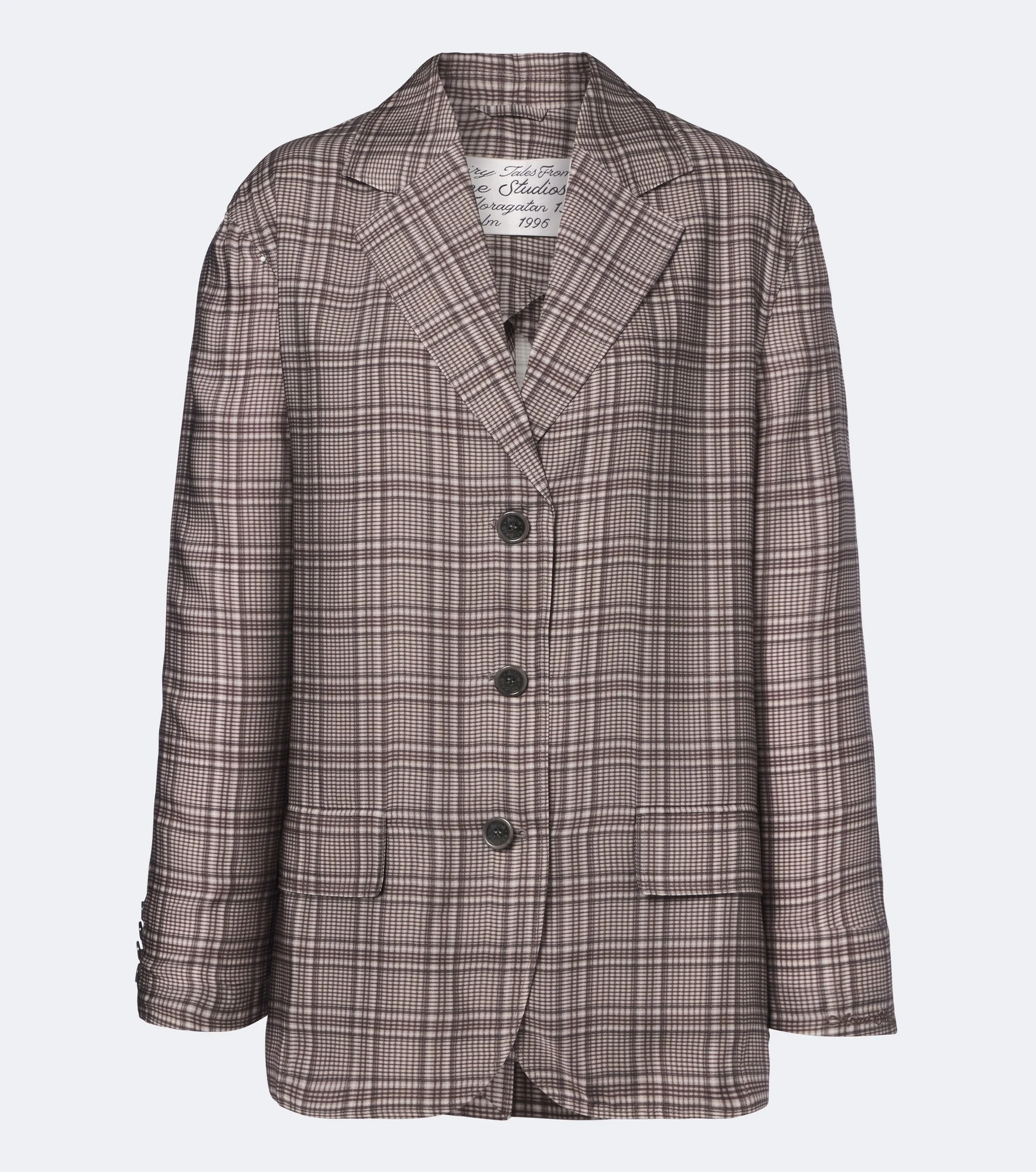 Checked blazer - 1