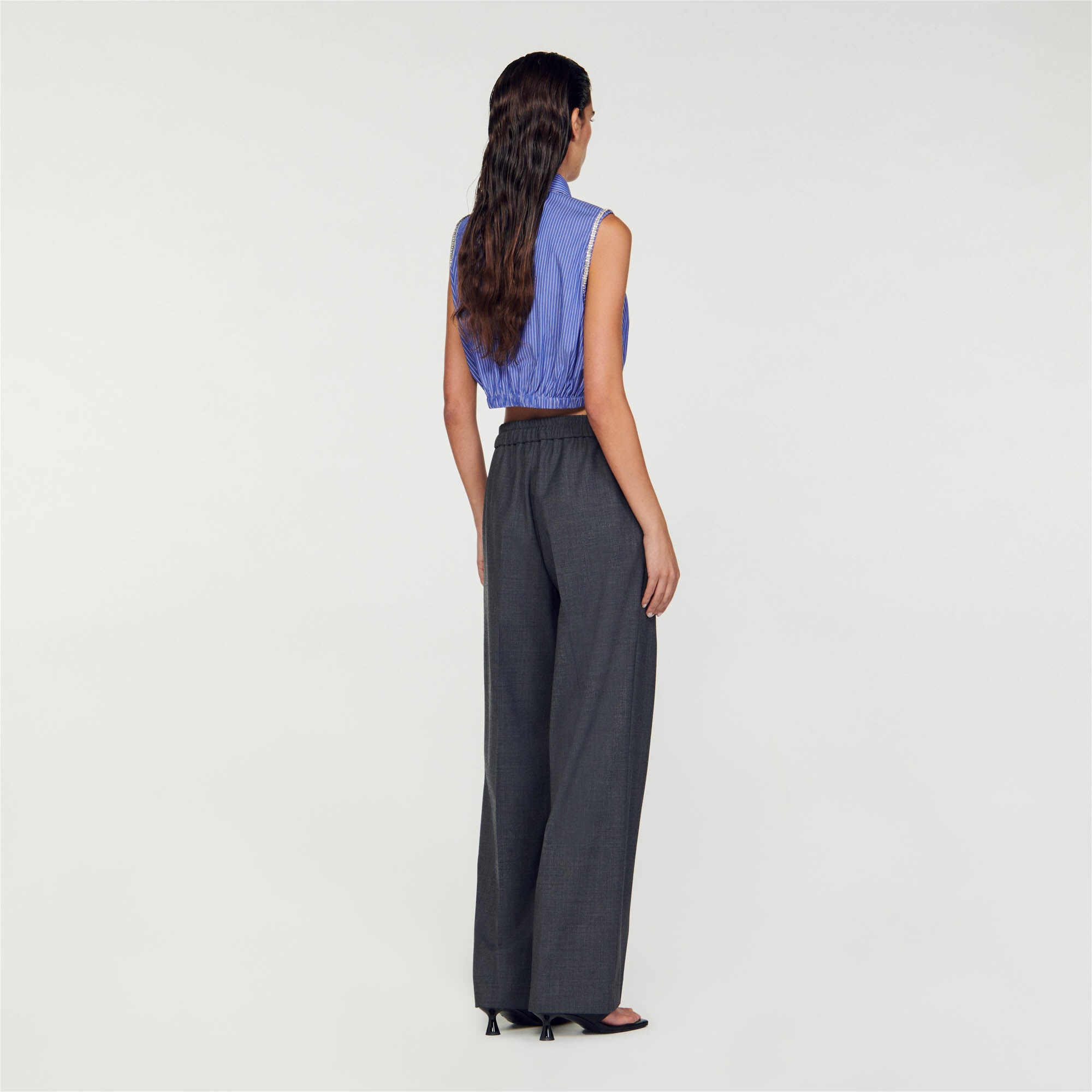 WIDE-LEG PANTS - 6