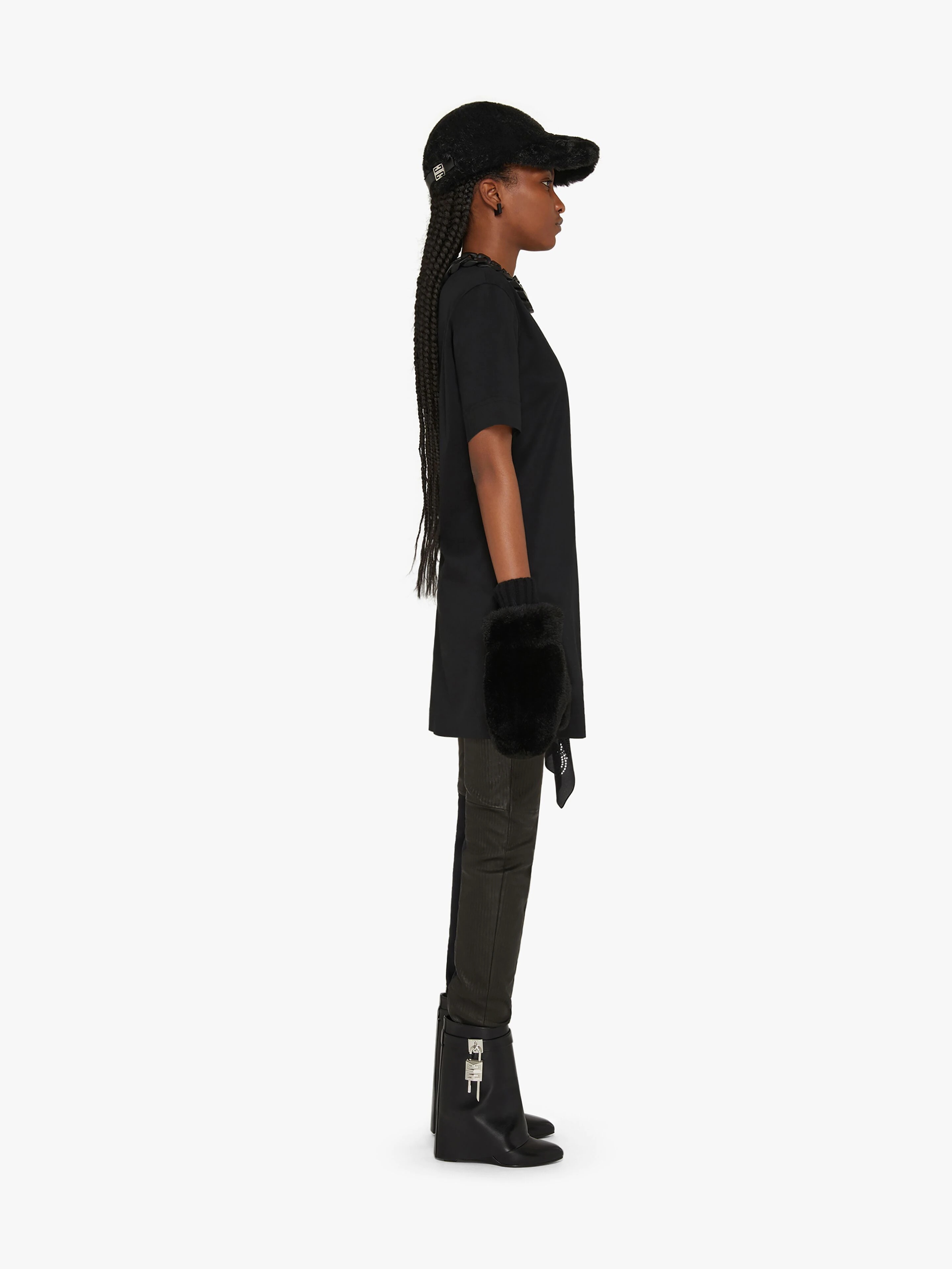 T-SHIRT DRESS WITH BANDANA - 3